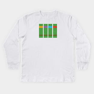 Swatchmen - TMNT Kids Long Sleeve T-Shirt